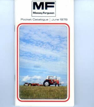 MF146 Massey Ferguson Pocket Catalogue 1978