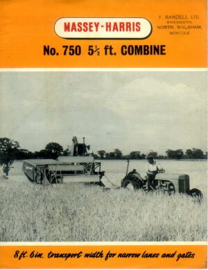 MH13 Massey-Harris 750 Combine