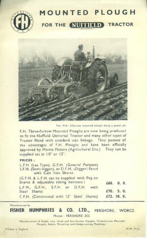 N14 Nuffield Plough