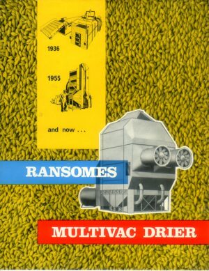 RA08 Ransomes Multivac Drier