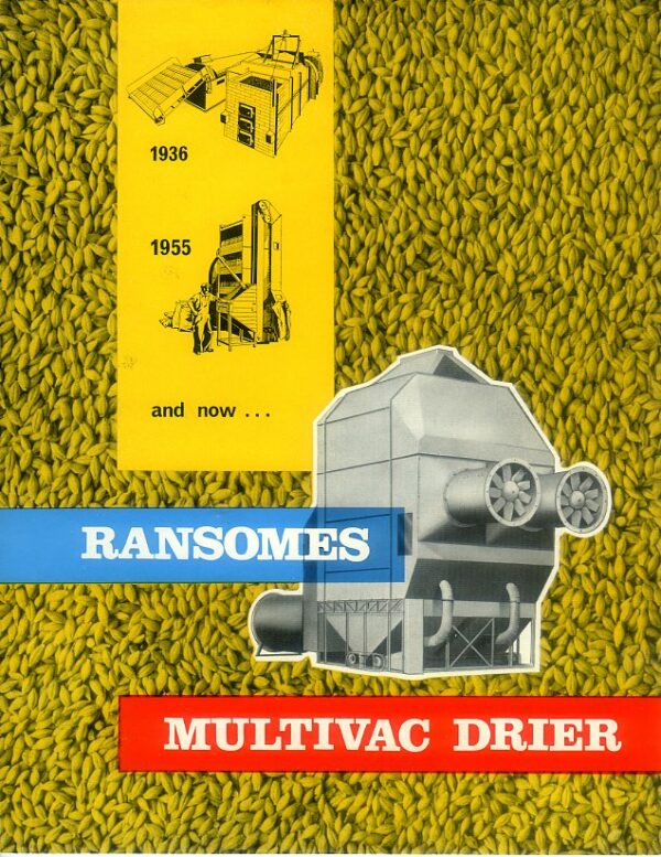 RA08 Ransomes Multivac Drier
