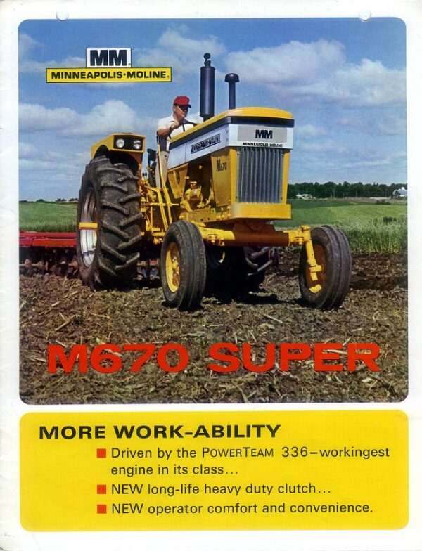 AM85 Minneapolis-Moline M670 Super