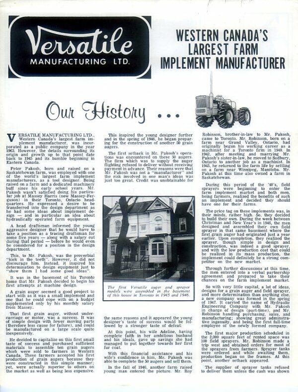 B53 Versatile History
