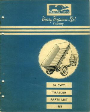 F-M34 Ferguson 30cwt Trailer