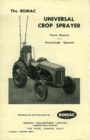 FM172 Romac Crop Sprayer