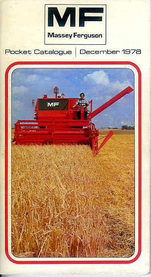 MF156 Massey Ferguson Pocket Catalogue 1978