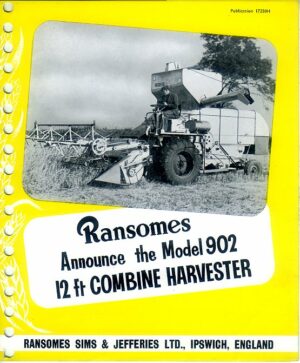 RA30 Ransomes 902 Combine