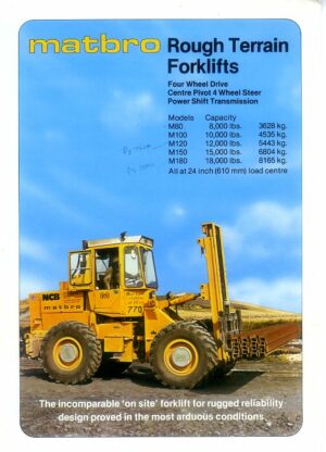 CN07 Matbro Rough Terrain Forklifts
