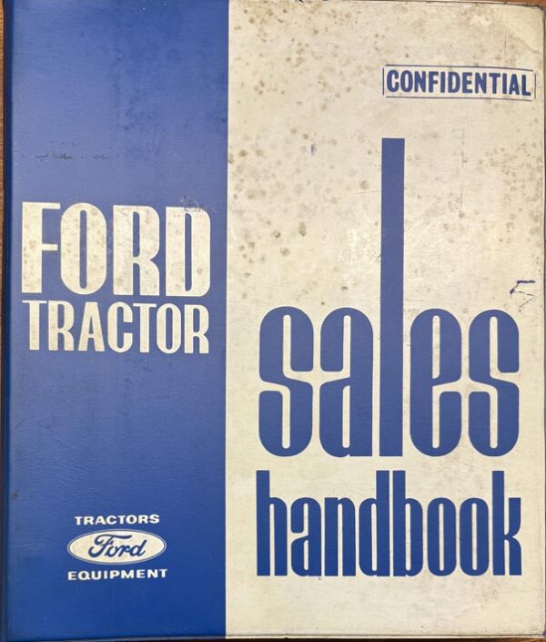 FO219 Ford Tractor Sales Handbook