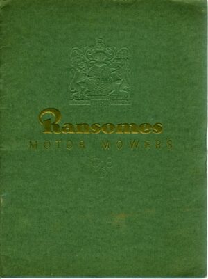 HO04 Ransomes Motor Mowers