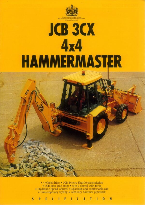 J31 JCB 3CX Hammermaster