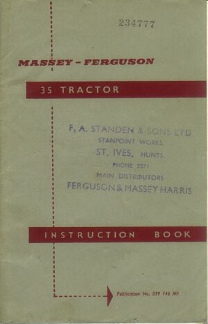 MF-M01 Massey Ferguson 35 3-cyl