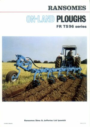 RA29 Ransomes FR TS96 Ploughs