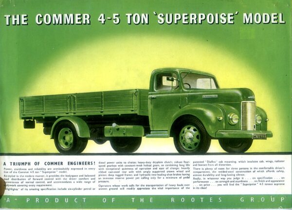 T03 Commer 4-5 Ton Superpoise