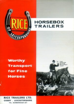 TA07 Rice Horsebox Trailers