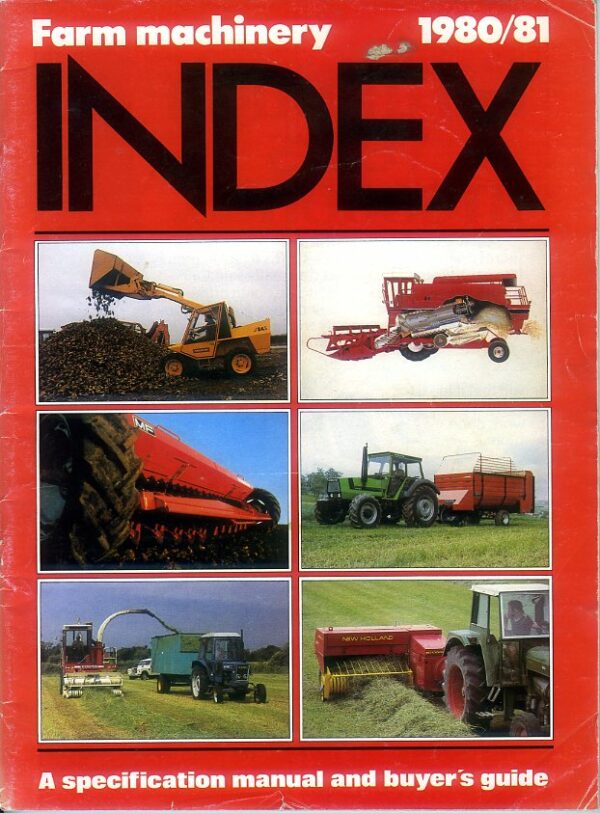 BKL13 Farm Machinery Index 1980/81
