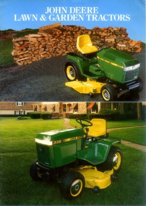 JD12 John Deere Garden Tractors