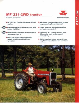 MF58 Massey Ferguson 231