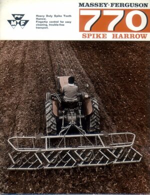 MFI-82 Massey Ferguson 770 Spike Harrow