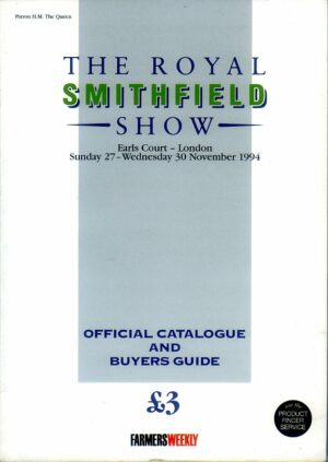 BKL43 Royal Smithfield Show 1994