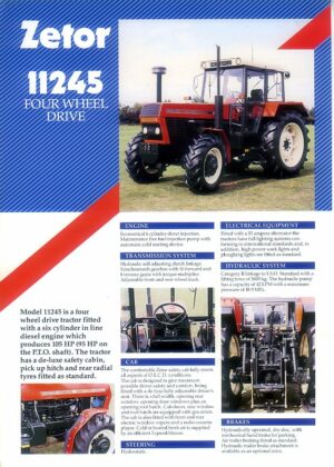 EE84 Zetor 11245
