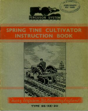F-M23 Ferguson Spring Tine Cultivator