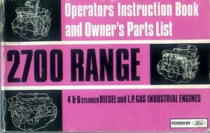 FC-M12 Ford 2700 Range Engines