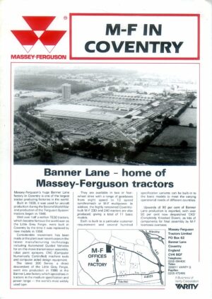 MF137 Massey Ferguson in Coventry