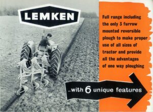 PL36 Lemken Reversible Ploughs