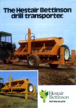 FM117 Hestair Bettinson Drill Transporter