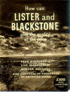 FM91 Lister Blackstone Range 1948