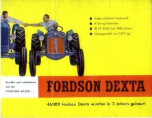 FO222 Fordson Dexta German