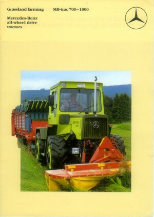 G51 Mercedes MB-trac Grassland Farming