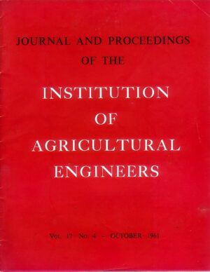 MA50 Institution of Agricultural Engineers 1961