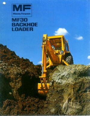 MFE03 Massey Ferguson 30 Backhoe Loader