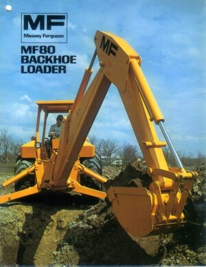 MFE06 Massey Ferguson 80 Backhoe Loader
