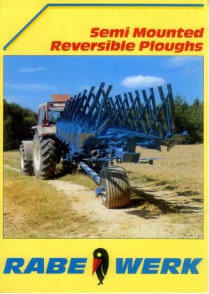 PL25 Rabe Werk Reversible Ploughs