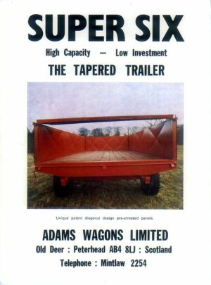TA01 Adams Super Six Trailers