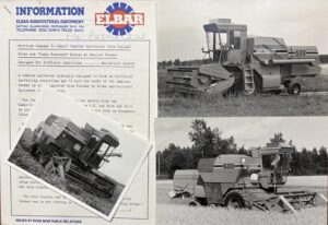 CO133 Elbar Rosenlew Combines