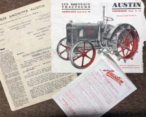 E41 Austin V34 Vineyard Tractor