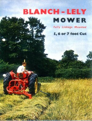 FM85 Blanch-Lely Mower