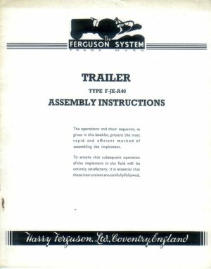 F-M40 Ferguson Trailer