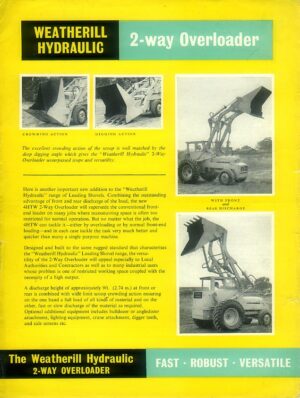 FC49 Weatherill 2-Way Overloader