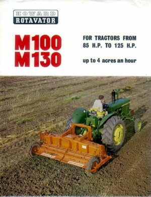 FM93 Howard Rotavator M100, M130