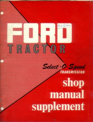 FO-M53 Ford Select-O-Speed Transmission
