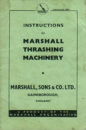 TH-M02 Marshall Thrashing Machinery