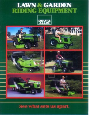 AC59 Deutz-Allis Garden Tractors