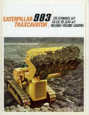 C20 Caterpillar 983 Traxcavator