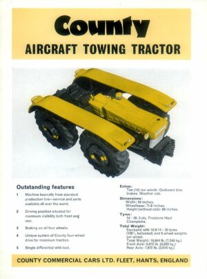 FC61 County 1124 Aircraft Tractor