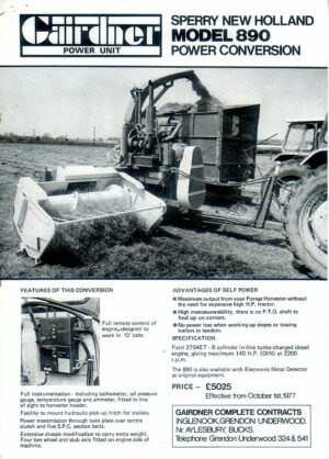 FC70 Gairdner New Holland Conversions